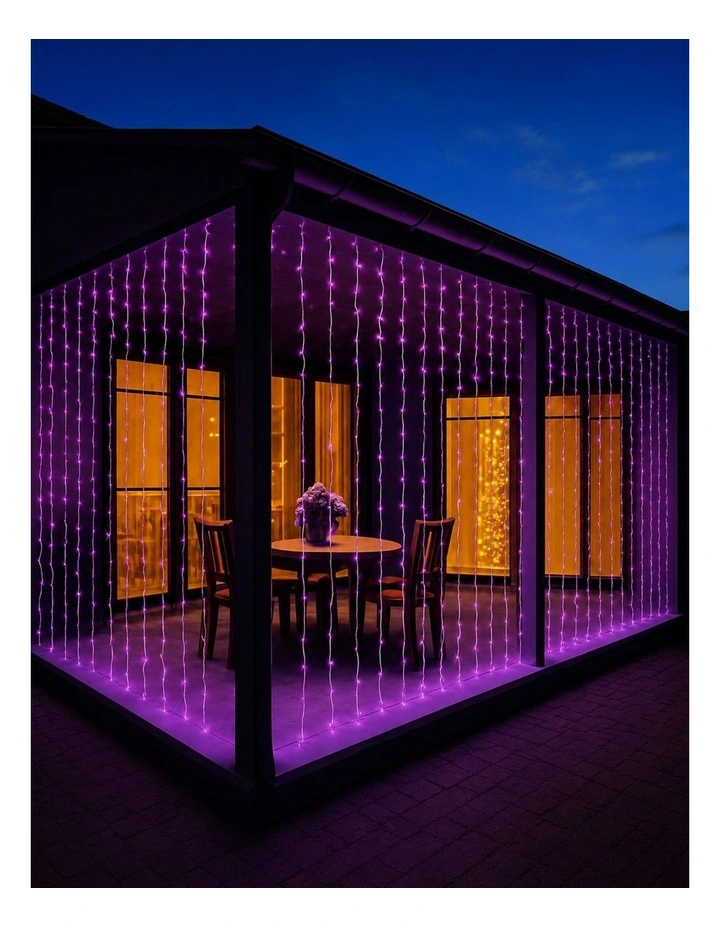 160 RGB Colour Changing Curtain Light image 6