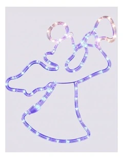 LED Angel Rope Light Silhouette