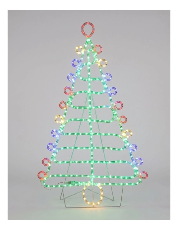 93cm Christmas Tree Rope Light Silhouette image 1