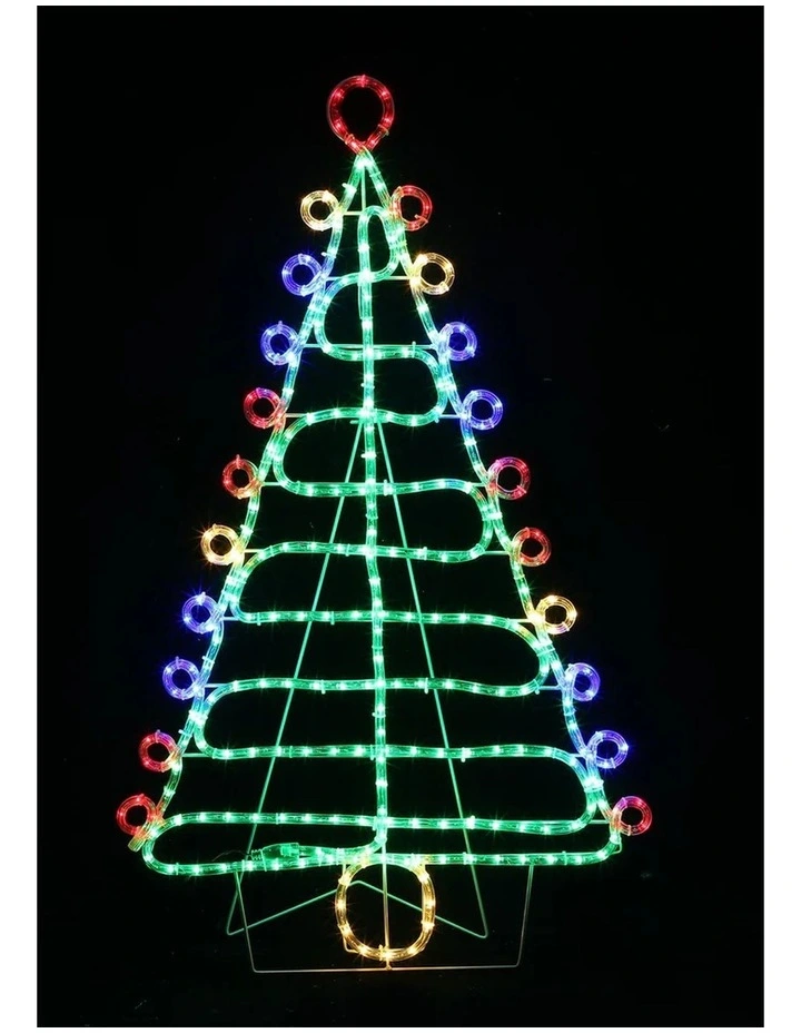 93cm Christmas Tree Rope Light Silhouette image 3