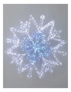 Outdoor Micr-LED Christmas Snowflake Silhouette