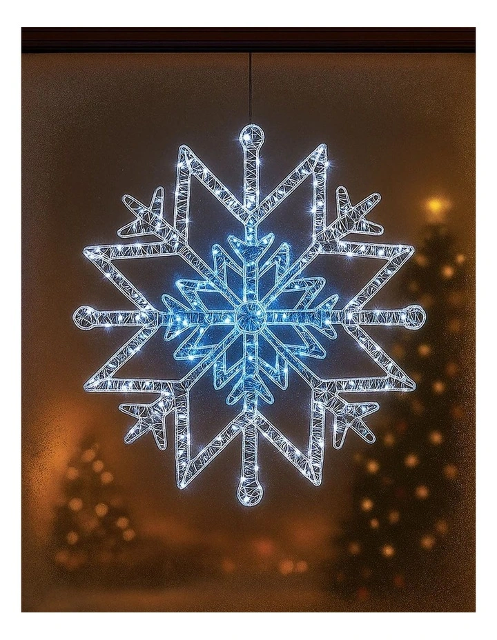 Outdoor Micr-LED Christmas Snowflake Silhouette image 4