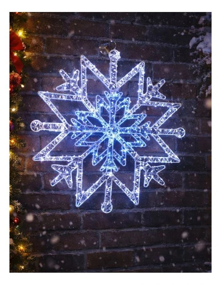 Outdoor Micr-LED Christmas Snowflake Silhouette image 6
