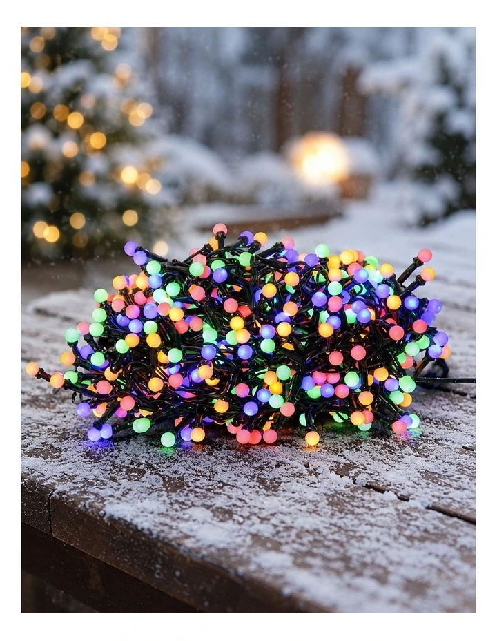 280LED Connectable Berry Compact String Light Multicolour image 3
