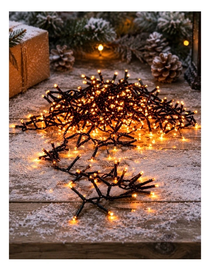 2000LED Firefly Compact String Light Amber image 3