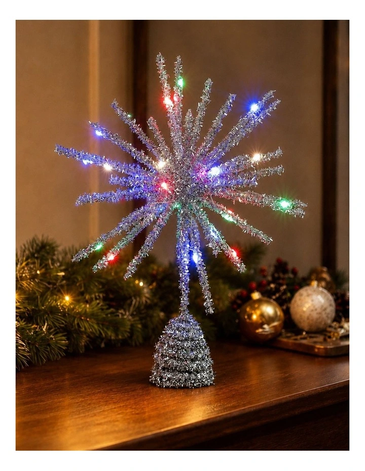 32cm Christmas Tree Top Silver image 4