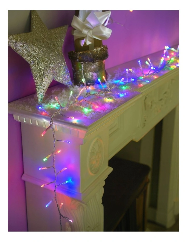 2000 LED Connectable Cluster String Light - Multicolour image 4