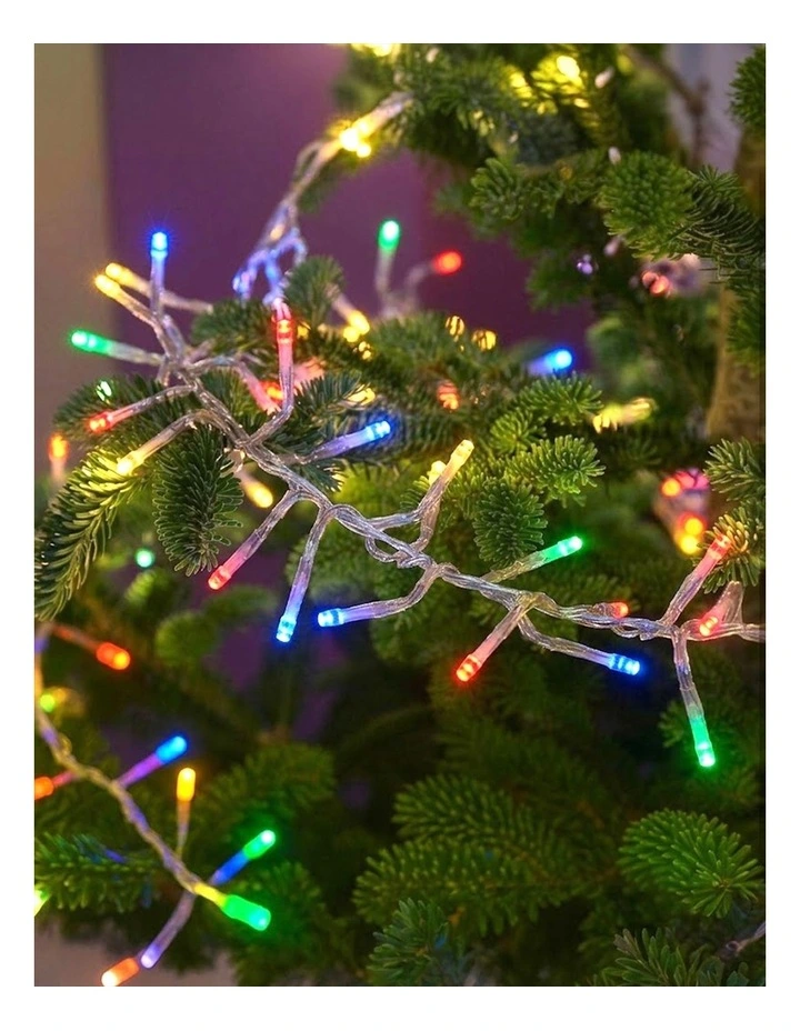 2000 LED Connectable Cluster String Light - Multicolour image 5