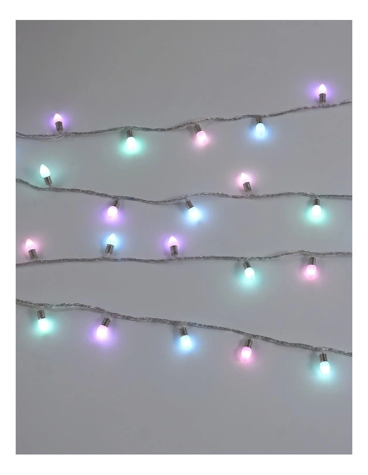 100LED Mini Pine Cone String Light Candy image 1