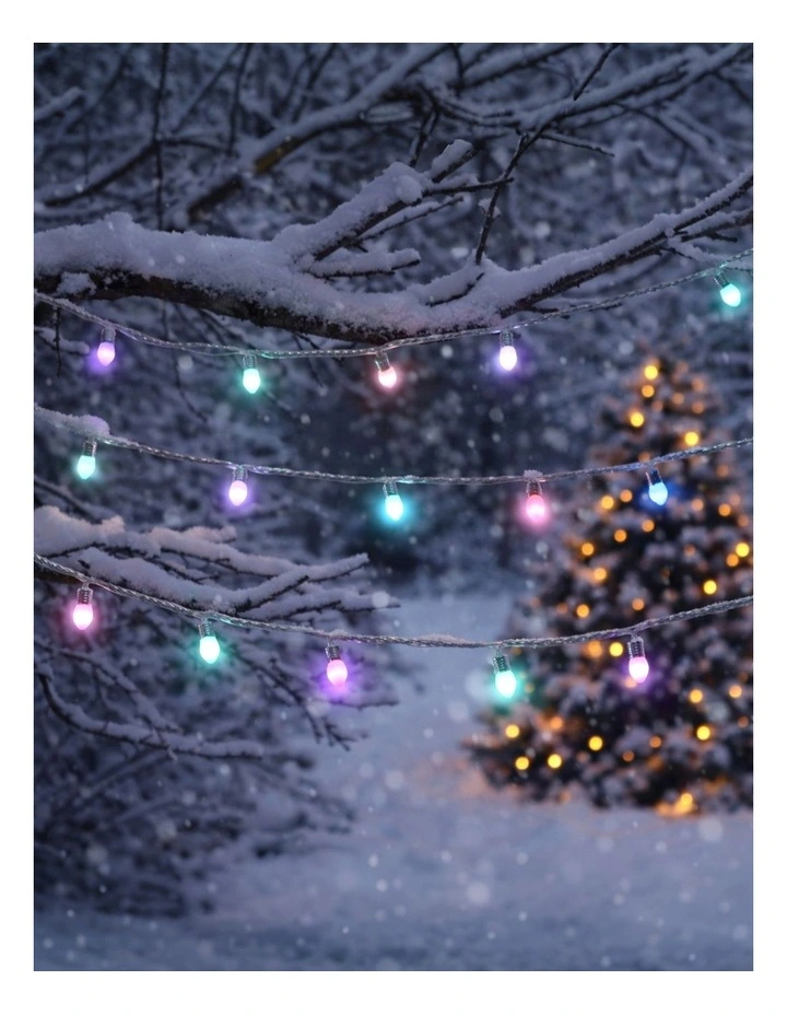 100LED Mini Pine Cone String Light Candy image 3