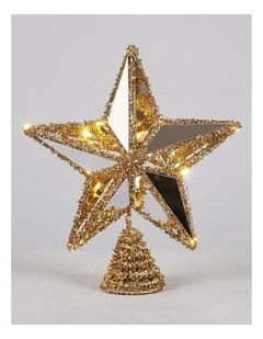 25cm Christmas Star Tree Top