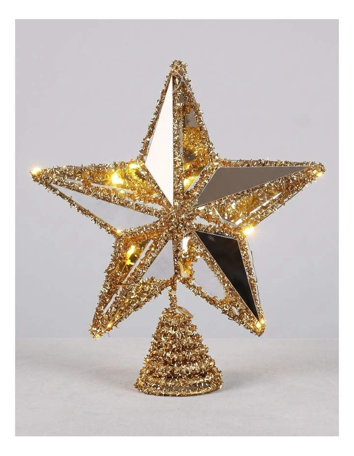 25cm Christmas Star Tree Top image 1