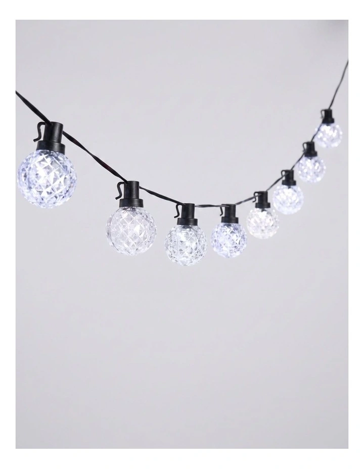 40LED Globe String Light White image 1