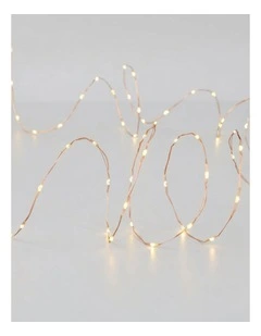 400 Micro LED light Warm White  Copper Wire