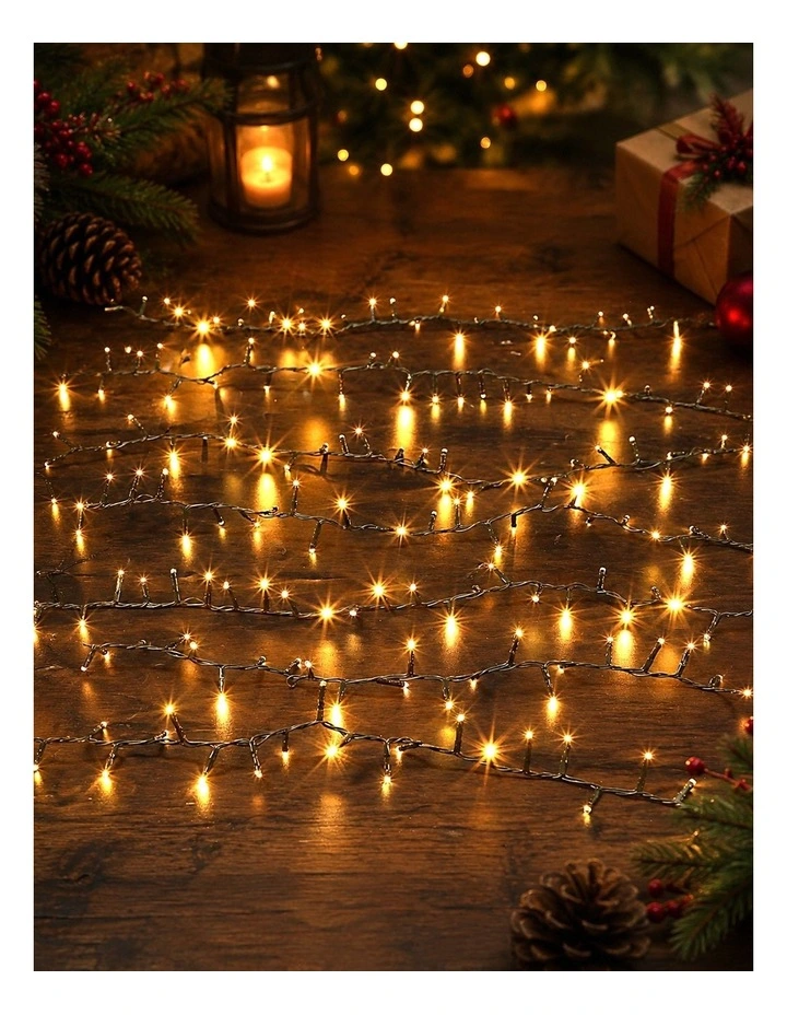 2000LED Firefly Compact String Light Warm White image 2