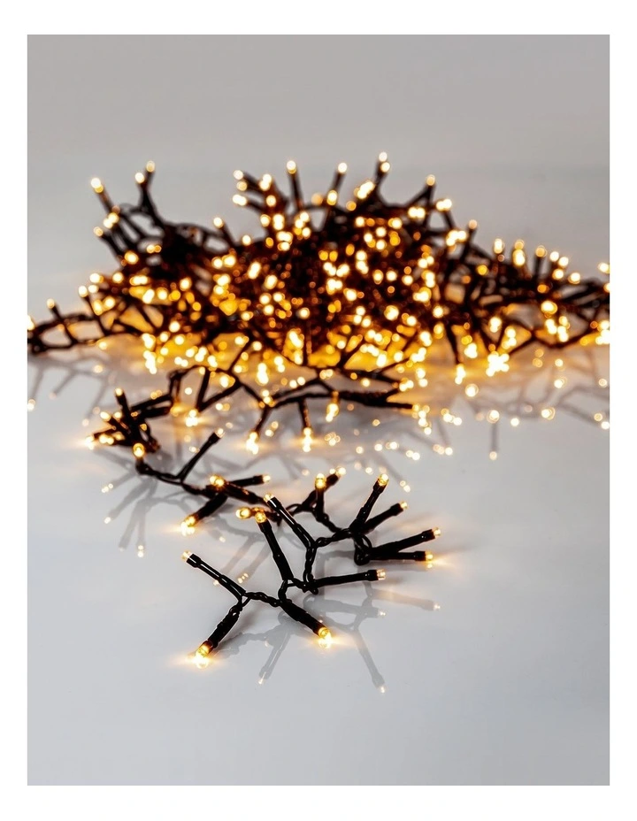 2000LED Firefly Compact String Light Warm White image 5