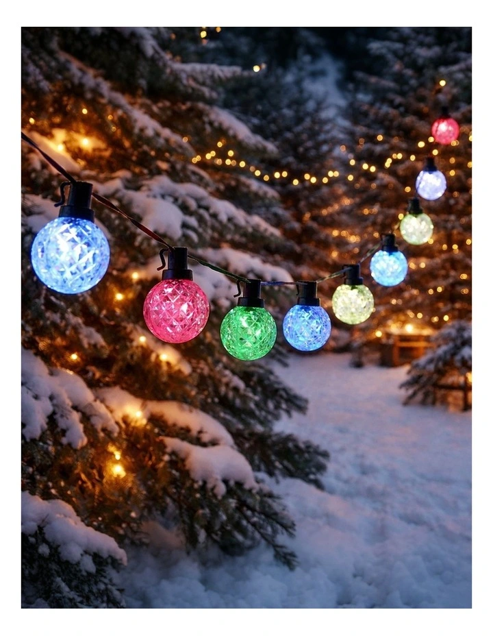 40LED Globe String Light Multicolour image 3