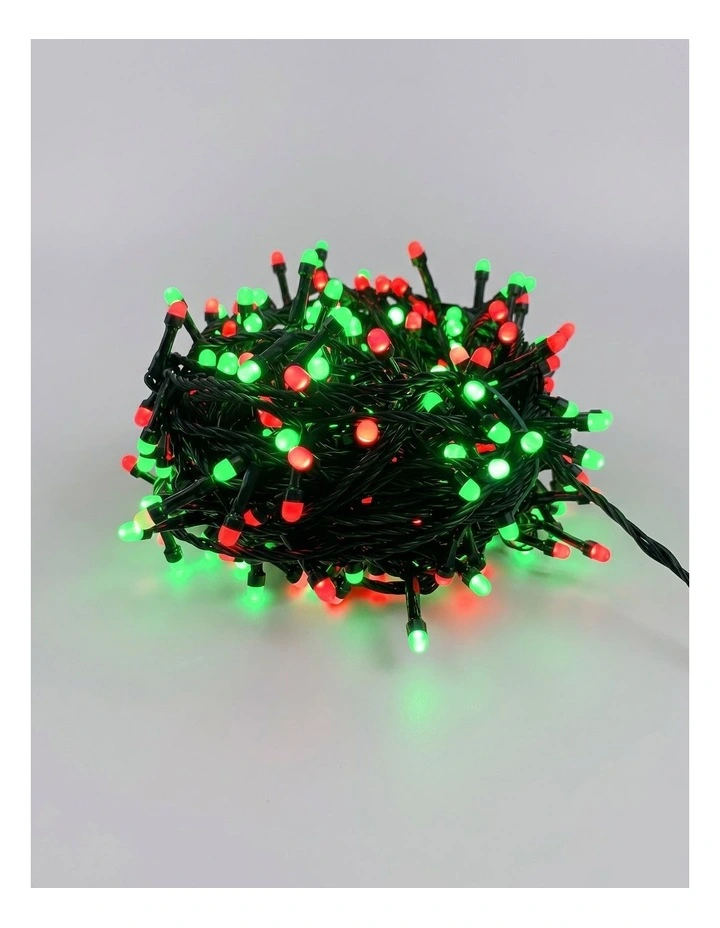 320 Frosted LED Connectable String Light - Red & Green image 1