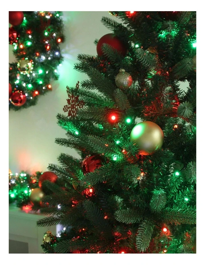 320 Frosted LED Connectable String Light - Red & Green image 4