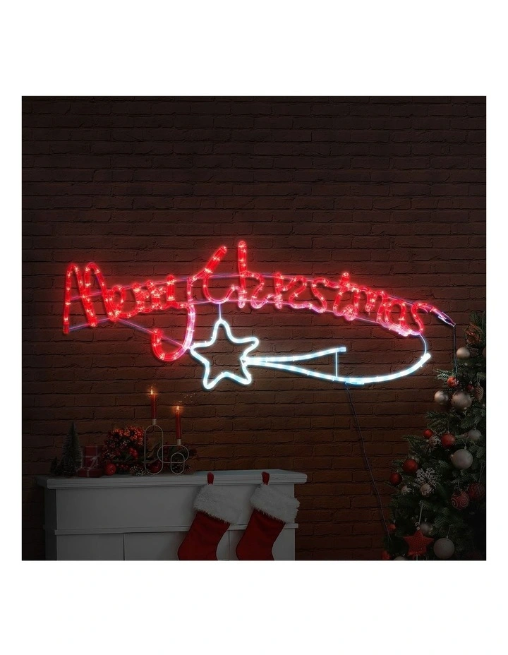 Tinseltown Christmas Light LED Motif Rope Lights 109cm Outdoor Xmas Decor image 2