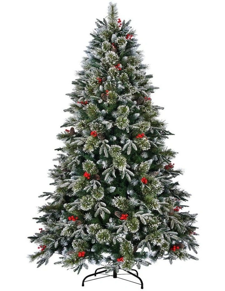 Tinseltown LED Christmas Tree 1.8M 6FT Xmas Trees Decor with Ornaments 790 Tips image 2