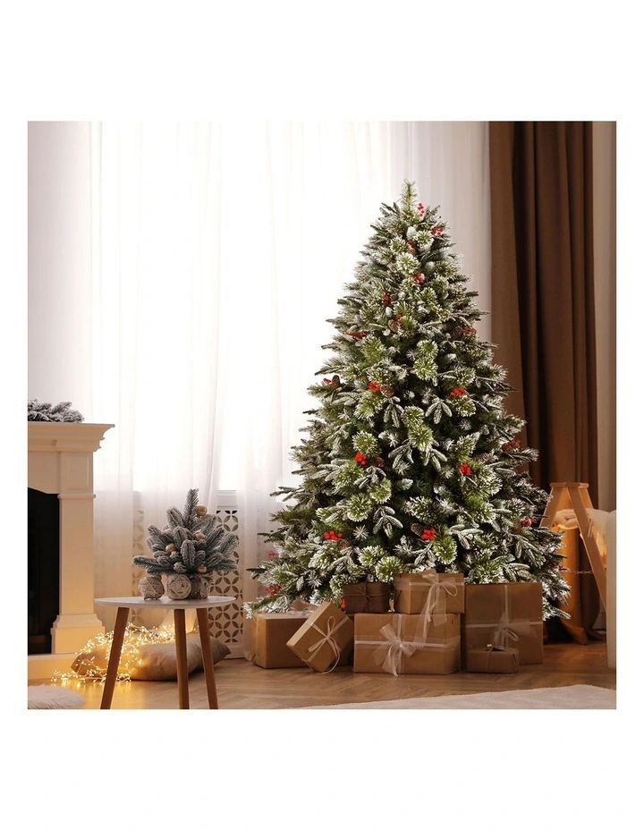 Tinseltown LED Christmas Tree 1.8M 6FT Xmas Trees Decor with Ornaments 790 Tips image 7