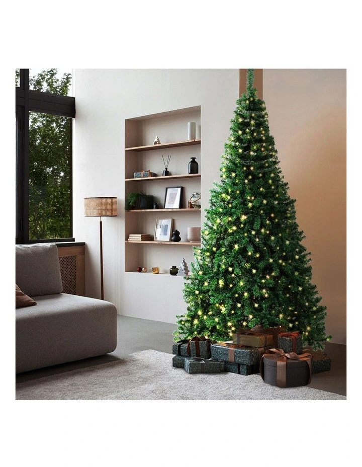 Tinseltown LED Christmas Tree 2.7M 9FT Xmas Trees Decorations Green 1600 Tips image 5