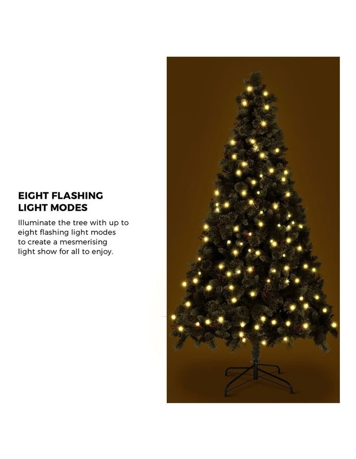 Tinseltown LED Christmas Tree 6FT 1.8M Xmas Trees Decor with Ornaments 950 Tips image 6