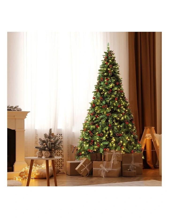 Tinseltown LED Christmas Tree 2.1M 7FT Xmas Trees Decor Green with Ornaments image 7