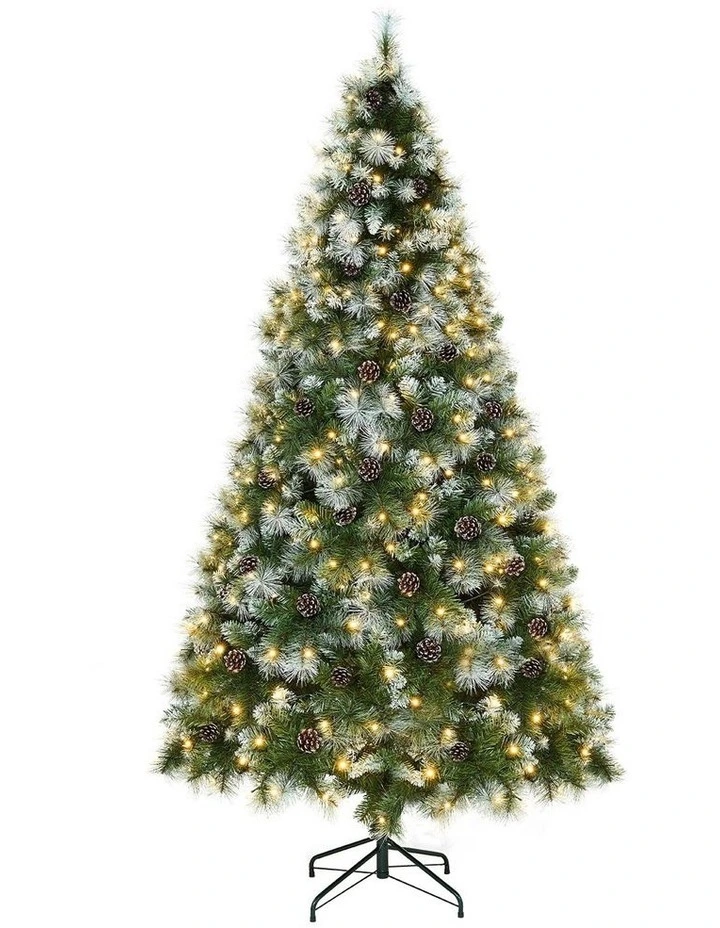 Tinseltown LED Christmas Tree 2.1M 7FT Pre-lit Light 8 Flash Modes Decor image 1