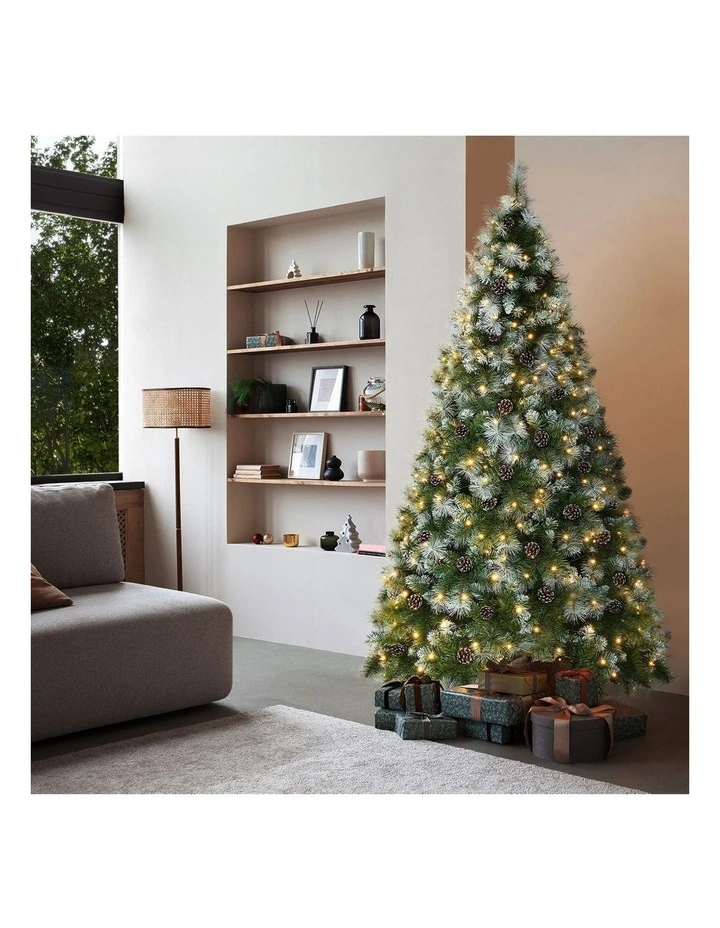 Tinseltown LED Christmas Tree 2.1M 7FT Pre-lit Light 8 Flash Modes Decor image 5
