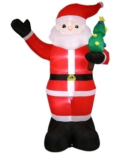 Tinseltown 3.6M Christmas Inflatable Santa Xmas LED Lights Outdoor Decoration