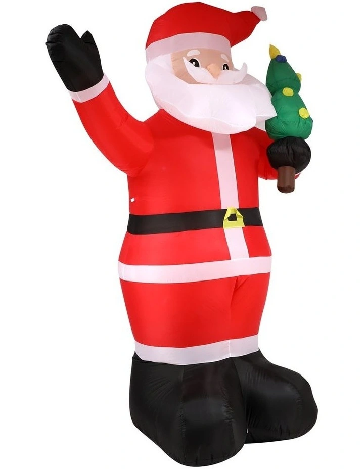 Tinseltown 3.6M Christmas Inflatable Santa Xmas LED Lights Outdoor Decoration image 2