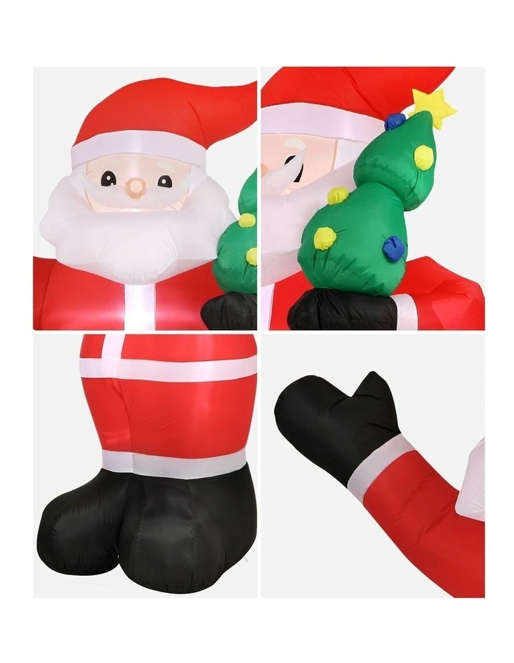 Tinseltown 3.6M Christmas Inflatable Santa Xmas LED Lights Outdoor Decoration image 7