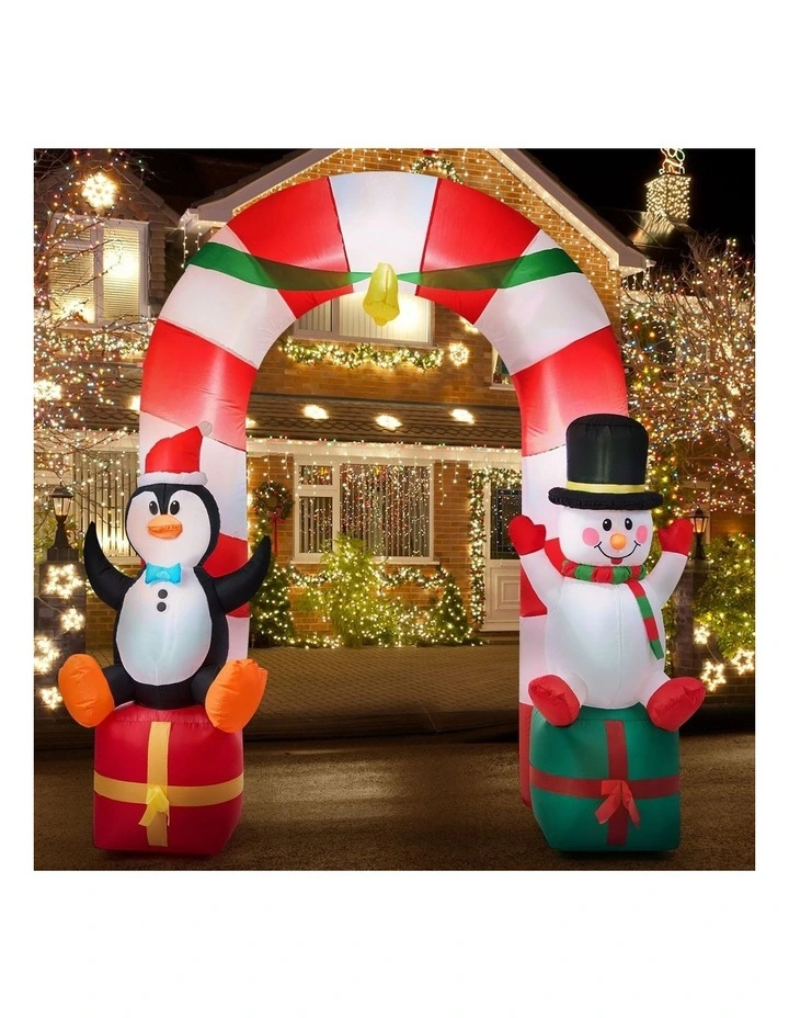 Tinseltown 2.6M Christmas Inflatable Archway Xmas Outdoor Decoration LED Lights image 4