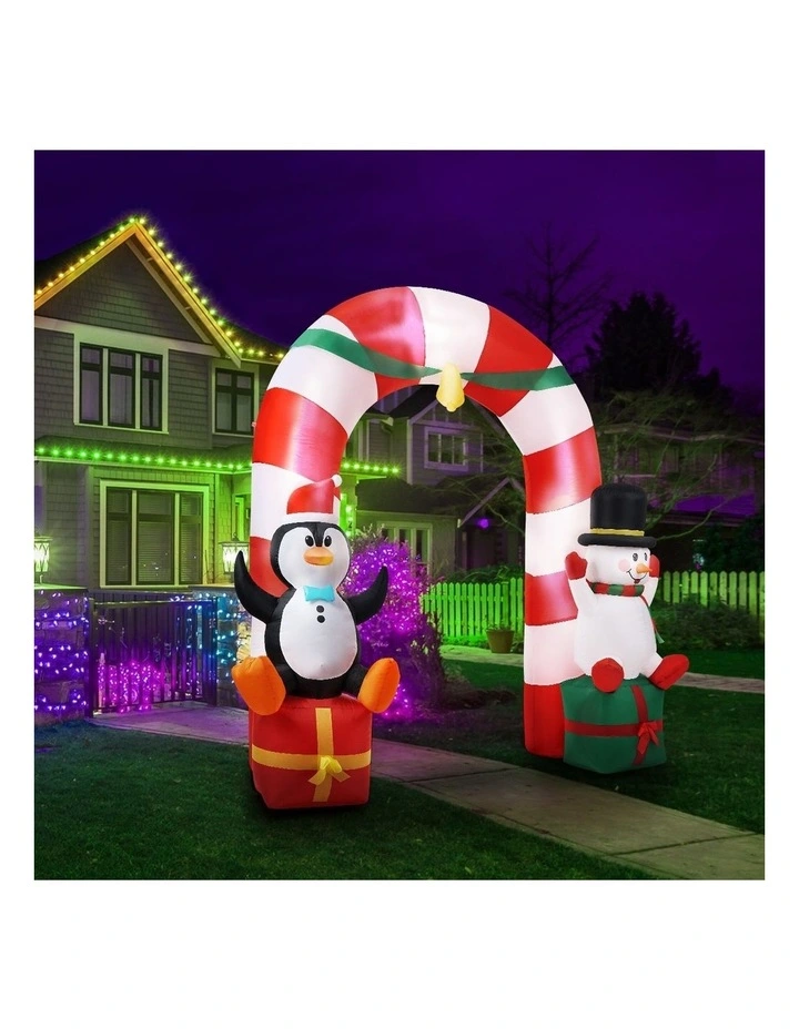 Tinseltown 2.6M Christmas Inflatable Archway Xmas Outdoor Decoration LED Lights image 6