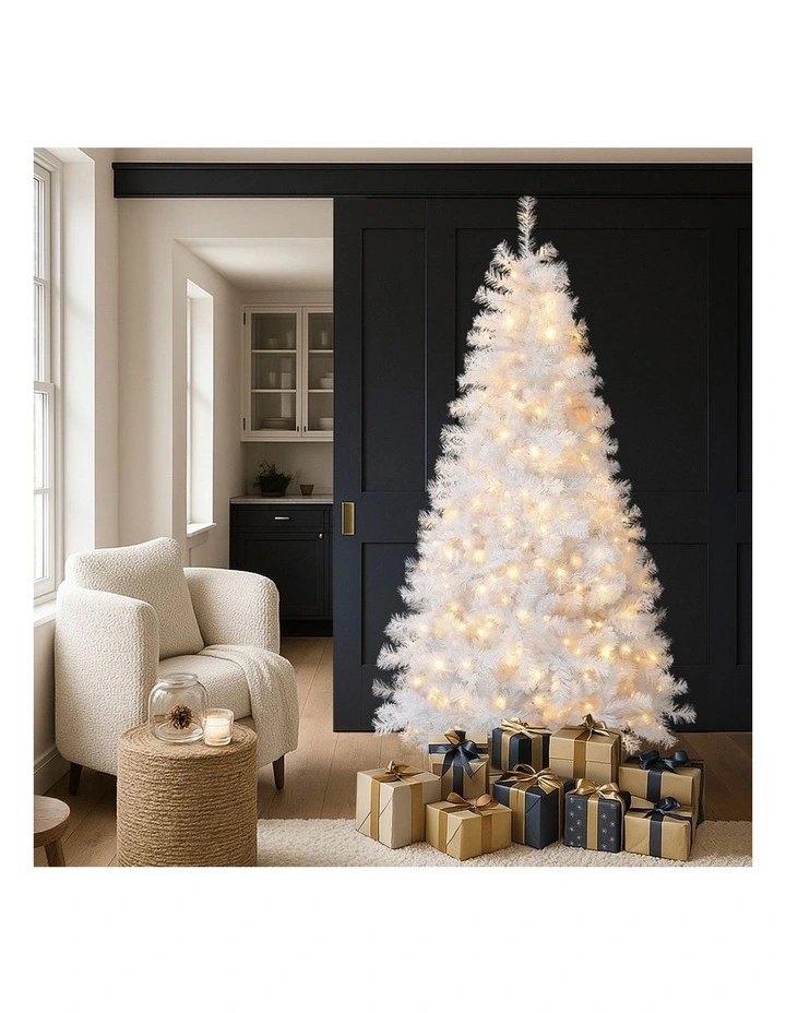 Tinseltown LED Christmas Tree 2.1M 7FT Home Party Decoration White 950 Tips image 7