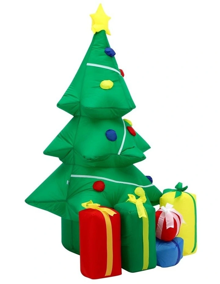 Tinseltown Christmas Inflatable Tree Gifts 1.5M Xmas Decor LED Lights Outdoor image 2