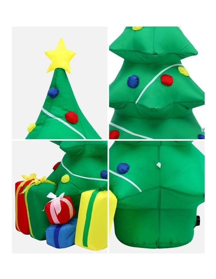 Tinseltown Christmas Inflatable Tree Gifts 1.5M Xmas Decor LED Lights Outdoor image 7