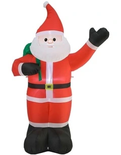Tinseltown 2.5M Christmas Inflatable Santa Xmas Outdoor Decorations LED Lights