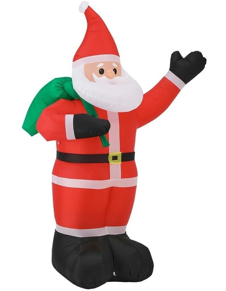 Tinseltown 2.5M Christmas Inflatable Santa Xmas Outdoor Decorations LED Lights image 2