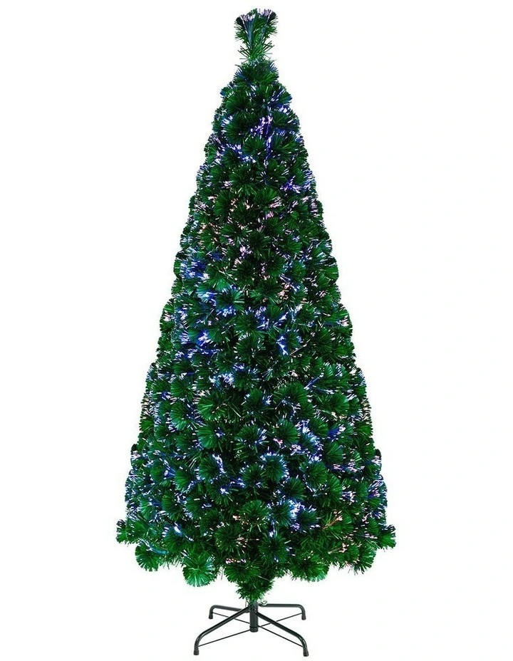 Tinseltown Christmas Tree Fibre Optic 6FT 1.8M Xmas Trees Multi-Colour Lights image 2