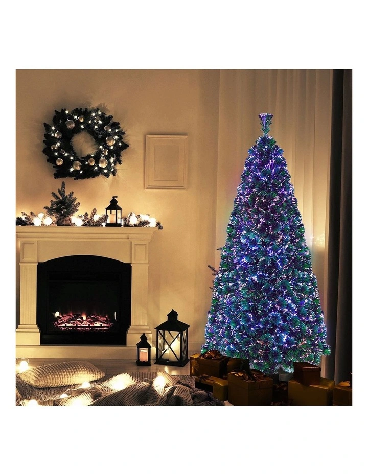 Tinseltown Christmas Tree Fibre Optic 6FT 1.8M Xmas Trees Multi-Colour Lights image 5