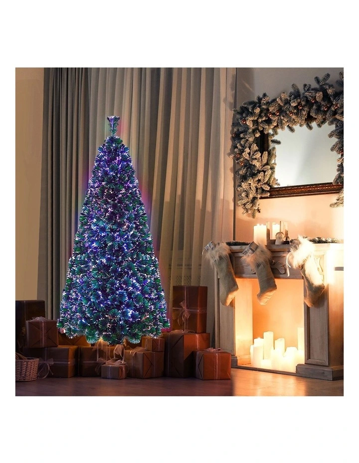 Tinseltown Christmas Tree Fibre Optic 6FT 1.8M Xmas Trees Multi-Colour Lights image 7