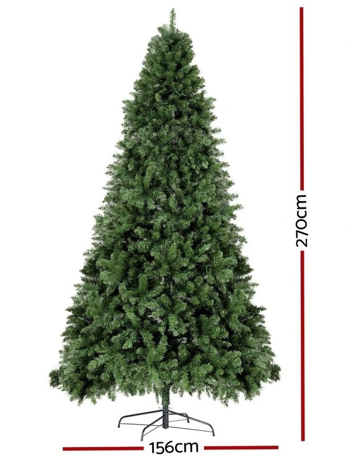 Jingle Jollys Christmas Tree 2.7M LED Xmas Tree Party Decorations 2590 Tips image 3