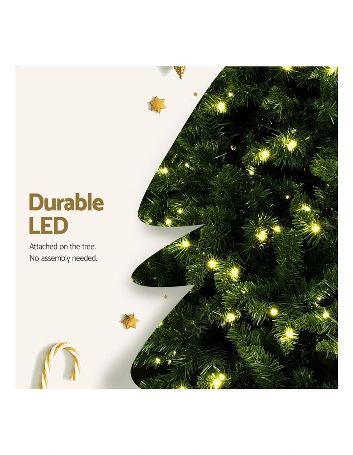 Jingle Jollys Christmas Tree 2.7M LED Xmas Tree Party Decorations 2590 Tips image 6