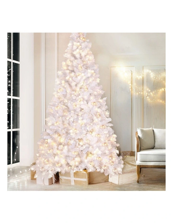Jingle Jollys Christmas Tree 2.1m 500 LED Xmas Tree Decorations White 1260 Tips image 2