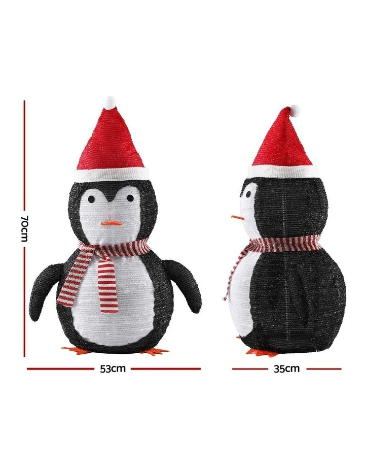 Jingle Jollys Christmas Penguin Light LED Christmas Decoration Pop Up Christmas Display 70cm image 2