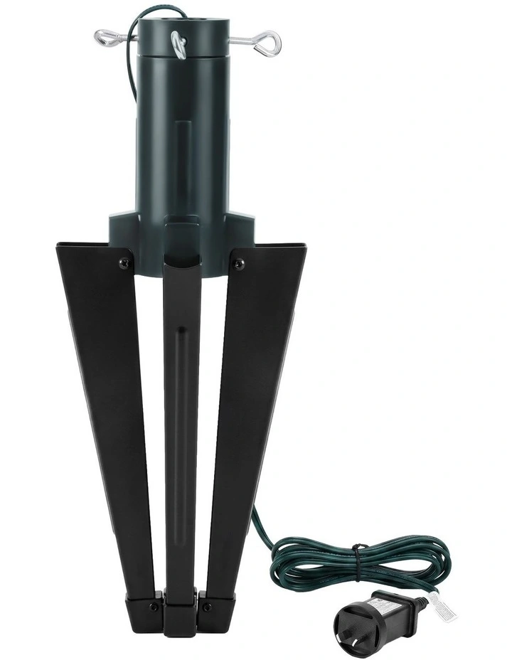 Jingle Jollys Christmas Tree Stand 360 Rotating for Xmas Tree Up to 2.7M with Remote Control image 3