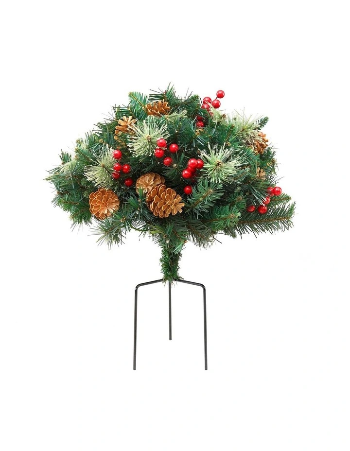 Jingle Jollys 2 Pack 45cm Lighted Artificial Christmas Tree Pathway Xmas Trees image 3